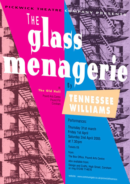 Poster The glass menagerie