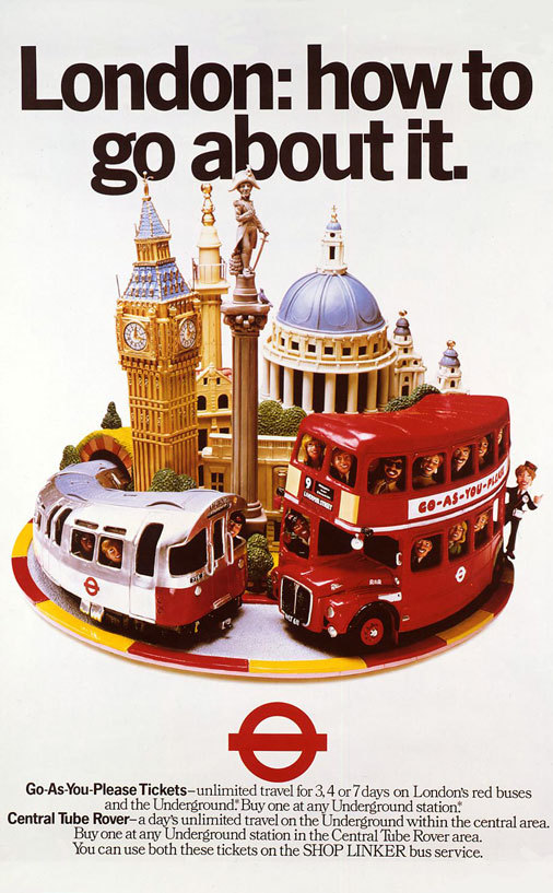 London underground poster
